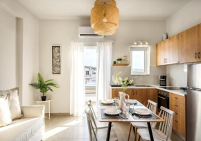 Cosy Apartment Evdoxia (1), on foot to the beach!